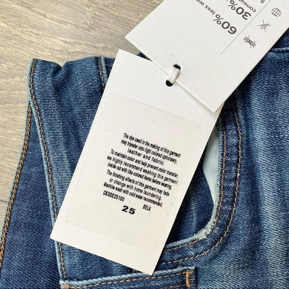 Joe's Jeans Women's Skinny Jeans Icon Ankle Denim Rolled Cuff Hem Blue - Picture 9 of 16